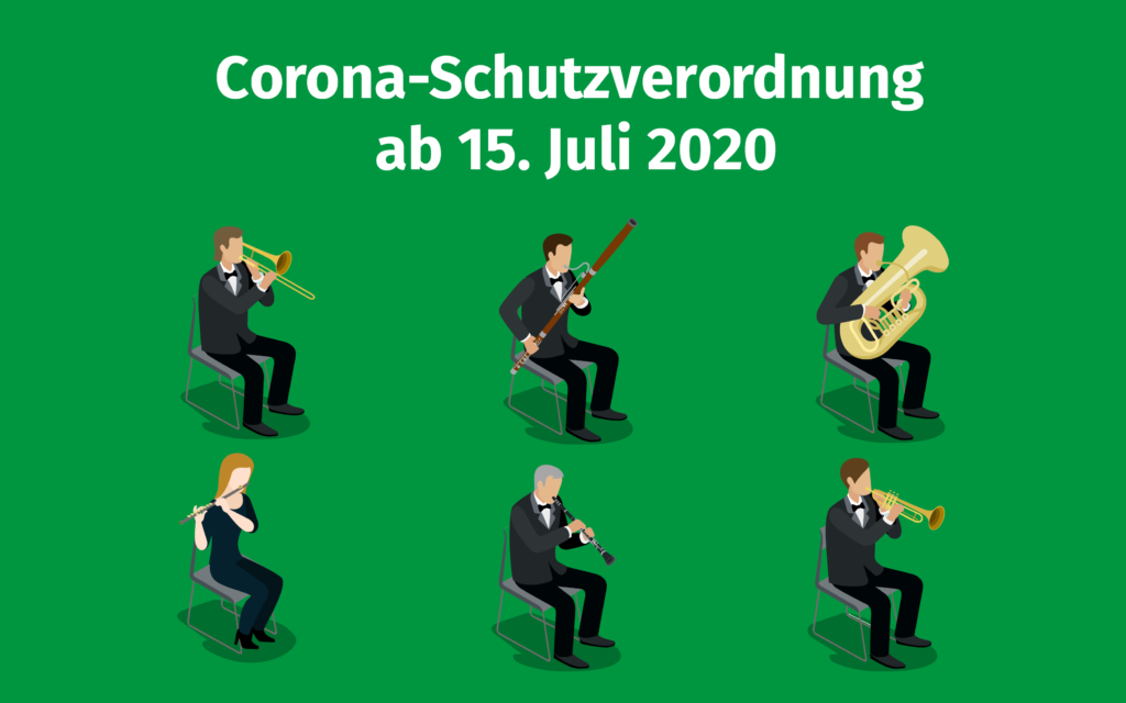 NRW Corona-Schutzverordnung 15. Juli 2020 Volksmusikrbund NRW