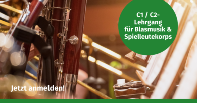 C1 C2 Lehrgang Volksmusikerbund NRW Landesmusikakademie Heek Ausbilder Registerführer