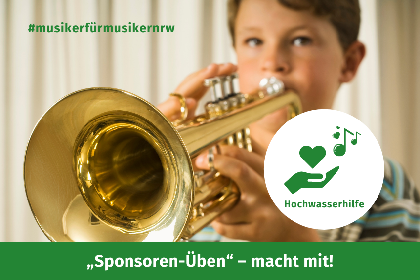 Sponsoren Üben Hochwasserhilfe Volksmusikerbund NRW