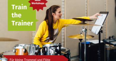 Beitrag Neue Workshops Train the Trainer VMB NRW Volksmuiskerbund NRW