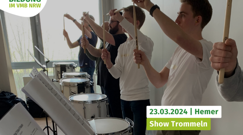 Show Trommeln Hemer 23.03.2024 Volksmusikerbund NRW Fascinating Drums