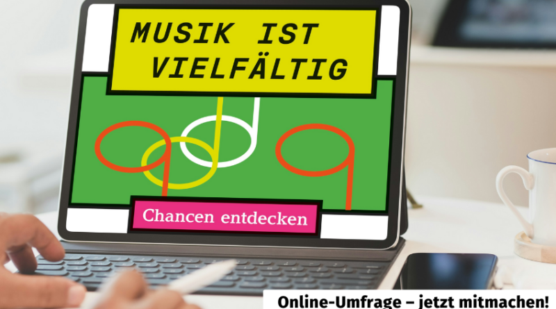 Online-Umfrage des Landesmusikrats NRW zum Thema „Musik ist vielfältig – Chancen entdecken“