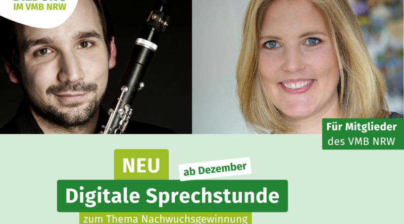 Angebot digitale Sprechstunde Bildungsreferenten VMb NRW