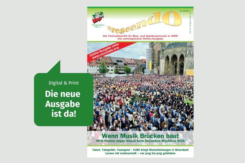 crescendo, Ausgabe 7-8 2025